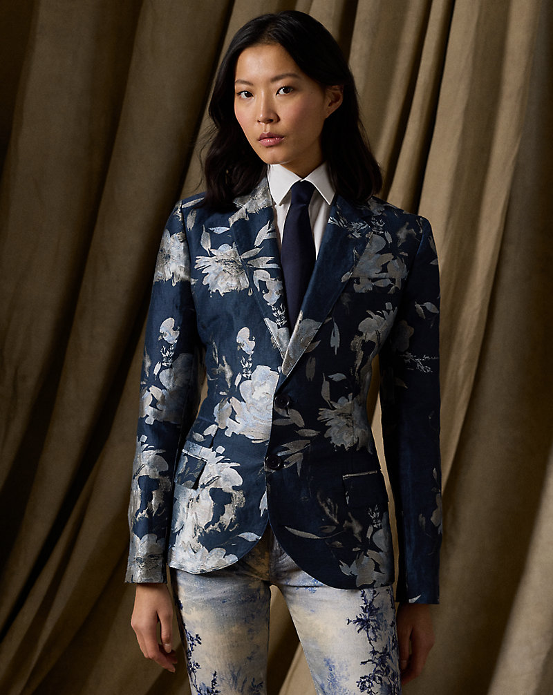 Parker Floral Jacquard Jacket Ralph Lauren Collection 1