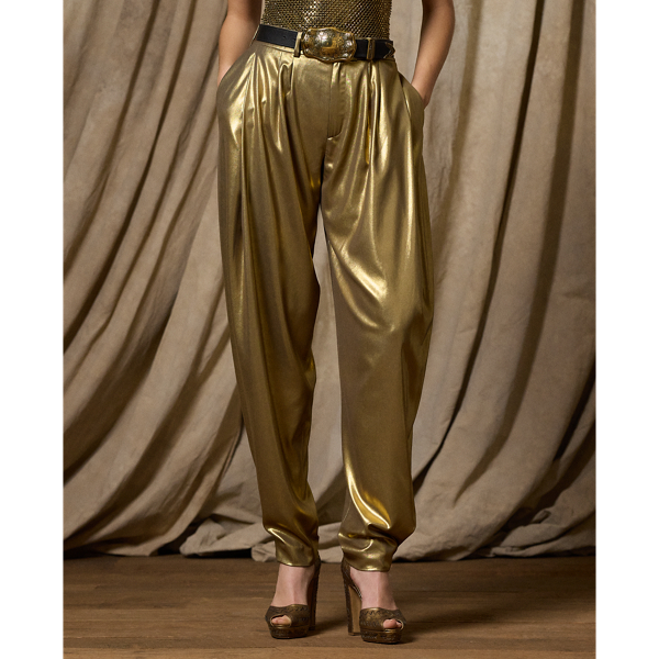 Cassidy Foiled Georgette Pant