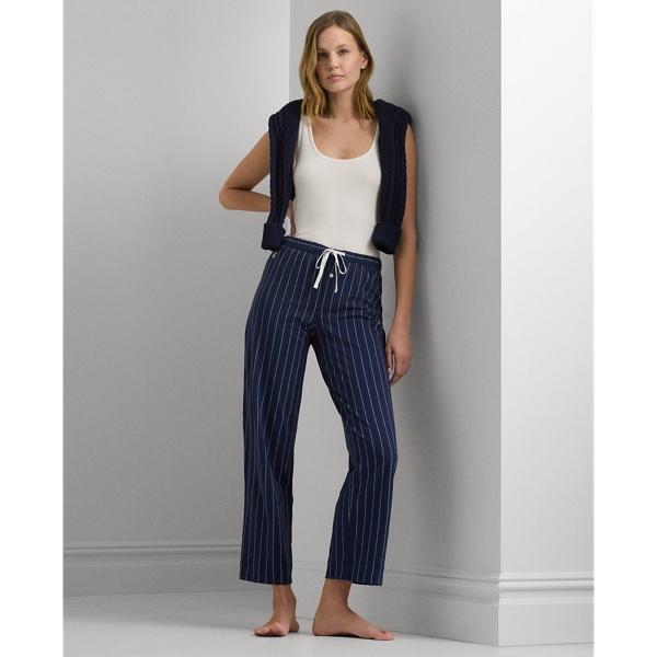 Striped Cotton Jersey Pajama Pant Lauren 1