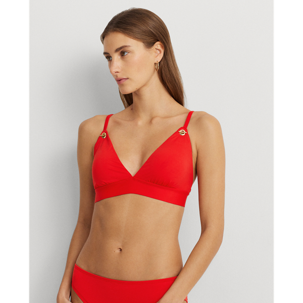 LASCANA Triangelbikini in zwart-goud | heine