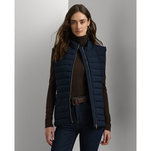 Lauren ralph lauren quilted vest shop