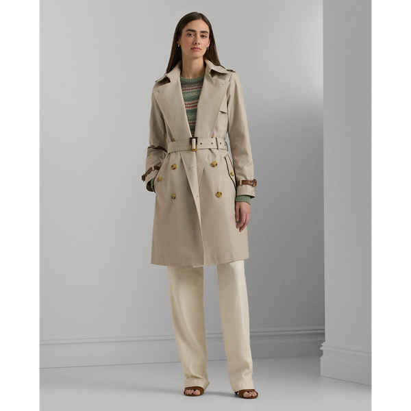 Women's Belted Trench Coat