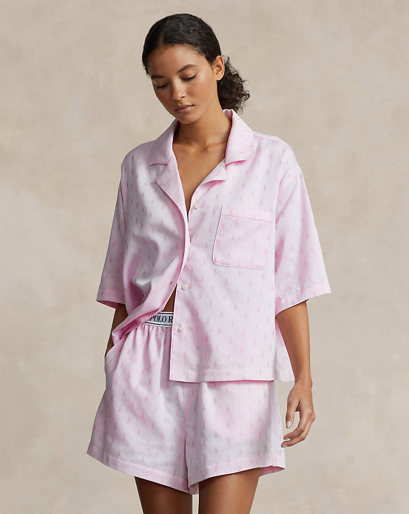 Allover Pony Short-Sleeve Pyjama Set Polo Ralph Lauren 1