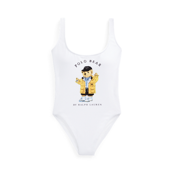 Polo Bear Scoop One-Piece Swimsuit