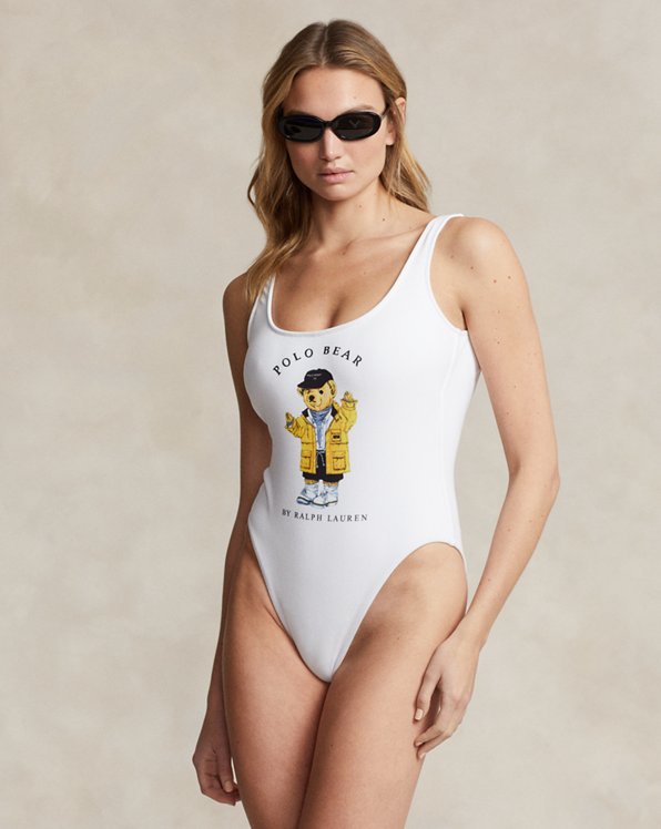 Polo Bear One-Piece Swimsuit