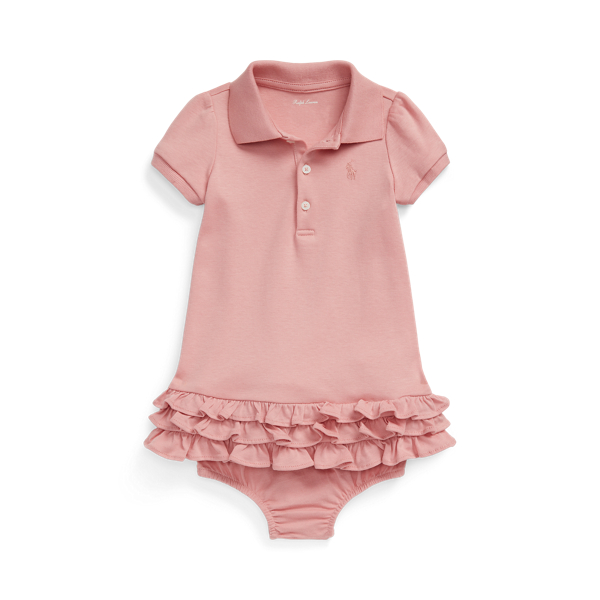 Robe polo et bloomer en coton doux