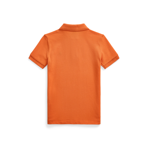 Boys orange polo shirt outlet
