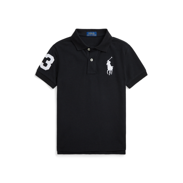 Katoenen mesh Polo-shirt met Big Pony