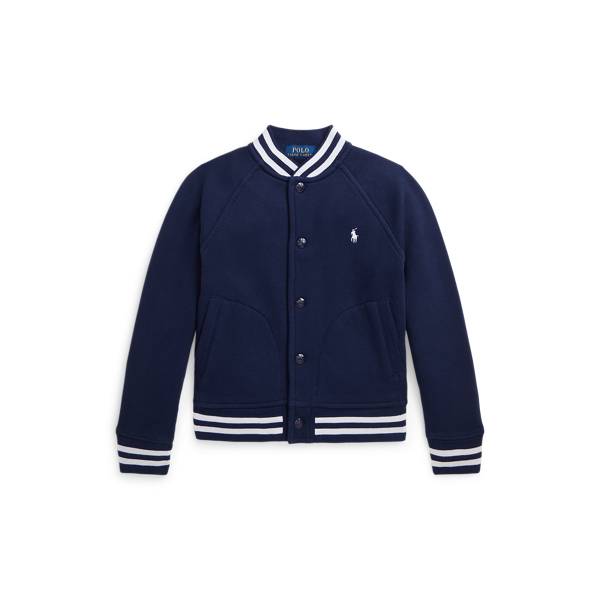 Veste Baseball Superdry Homme Taille L Grise - Occasion Très Bon état, Style Varsity, En Coton