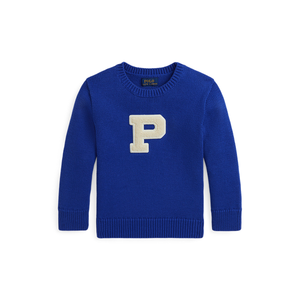 Cotton Letterman Jumper for Boys Ralph Lauren IE