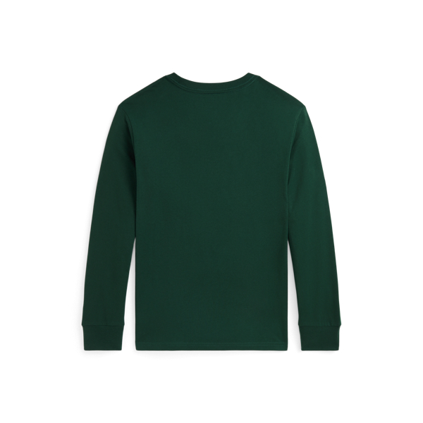 Polo Bear Cotton Long Sleeve T Shirt for Boys Ralph Lauren PY