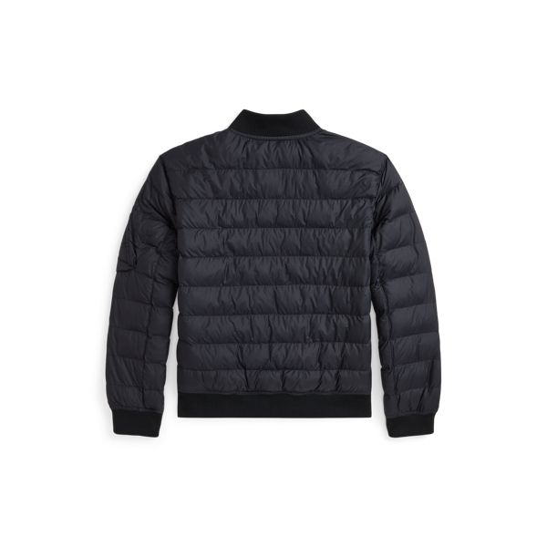 Quilted Bomber Jacket