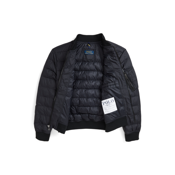 Quilted Bomber Jacket