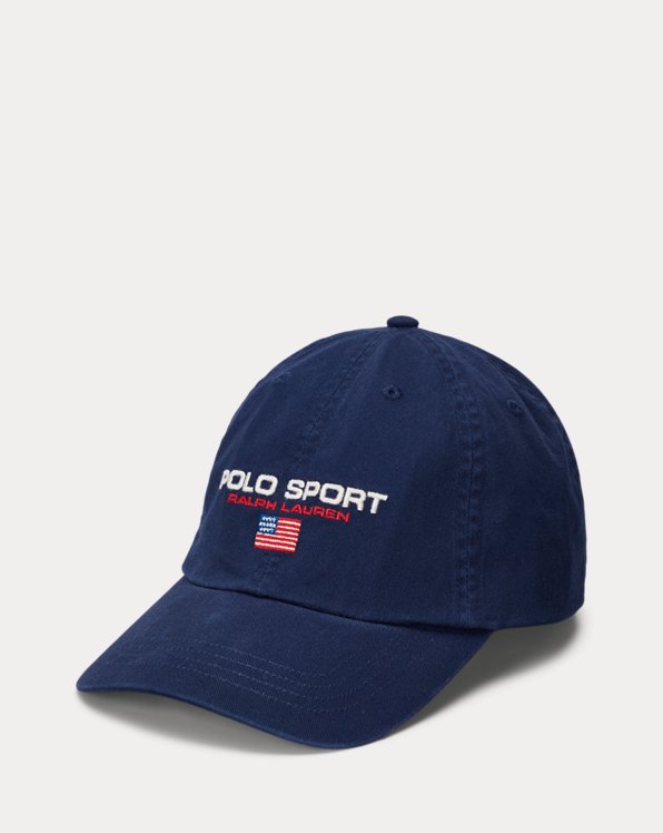 Polo Sport baseballpet van keperstof