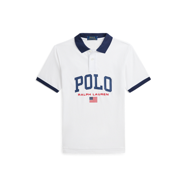 Logo Heavyweight Cotton Jersey Polo