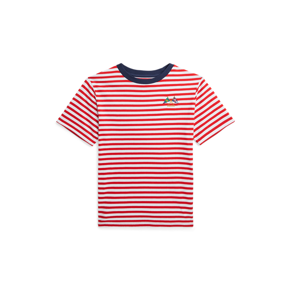 Sailing-Flag Striped Cotton Jersey Tee BOYS 6–14 YEARS 1