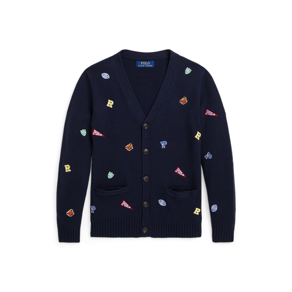 Boys cotton cardigan hotsell