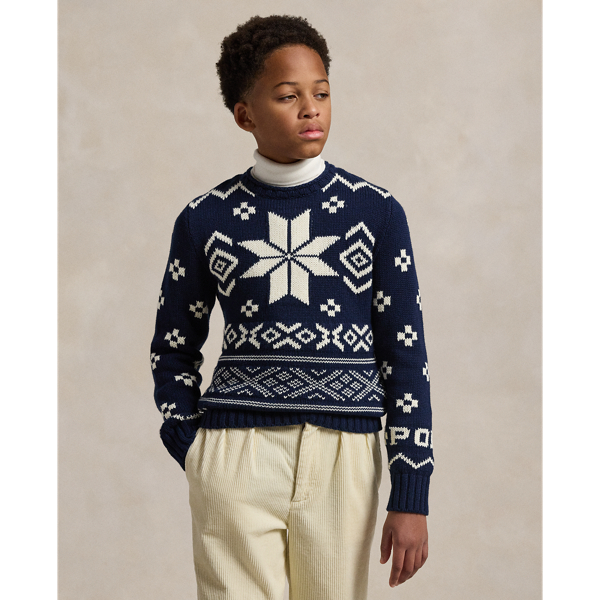 Boys polo sweater online