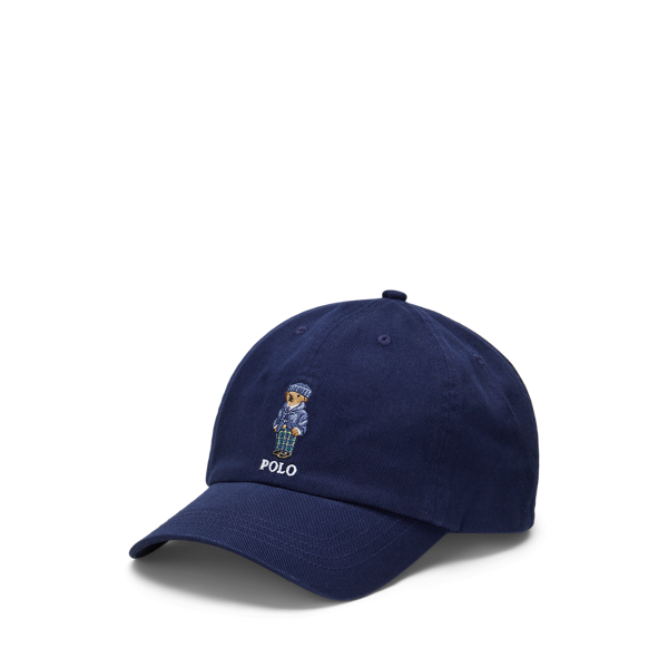 Polo Bear Cotton Twill Ball Cap for Children Ralph Lauren UK