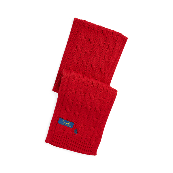 Ralph lauren red scarf sales