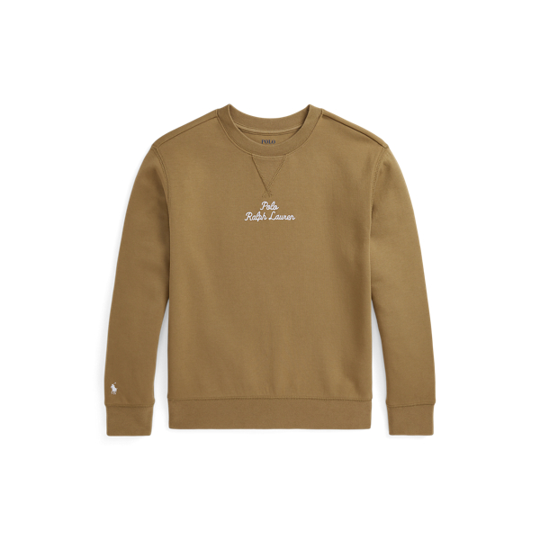Logo Embroidered Sweatshirt Hoodie YLS0689
