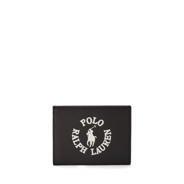 Logo Nappa Leather Card Case Polo Ralph Lauren 1