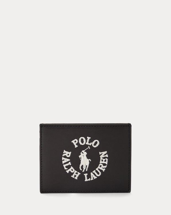 Logo Nappa Leather Card Case