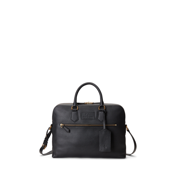 Pebbled Leather Commuter Bag