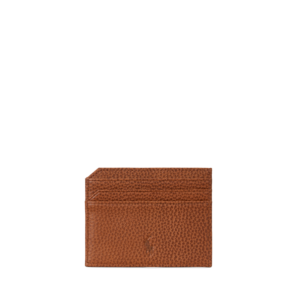 Pebbled Leather Card Case Polo Ralph Lauren 1