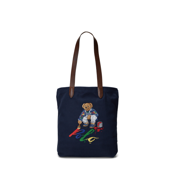 Polo Bear Twill Shopper Tote