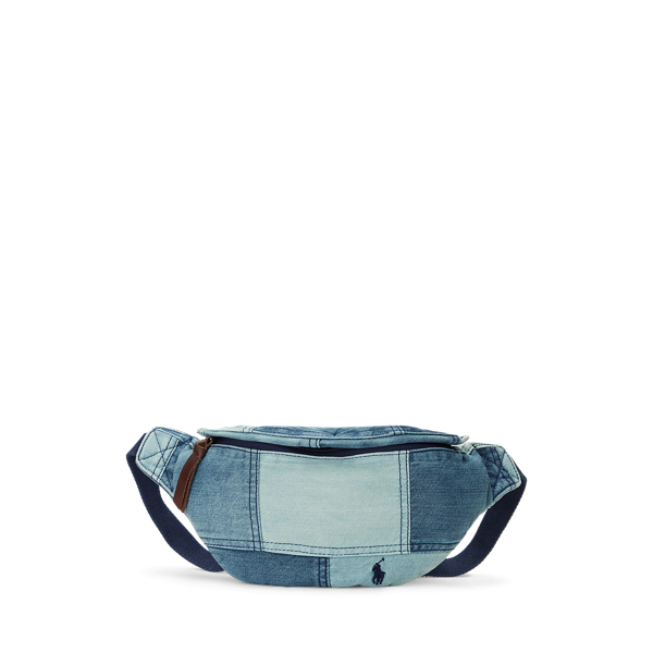 Patchwork Denim Waistpack