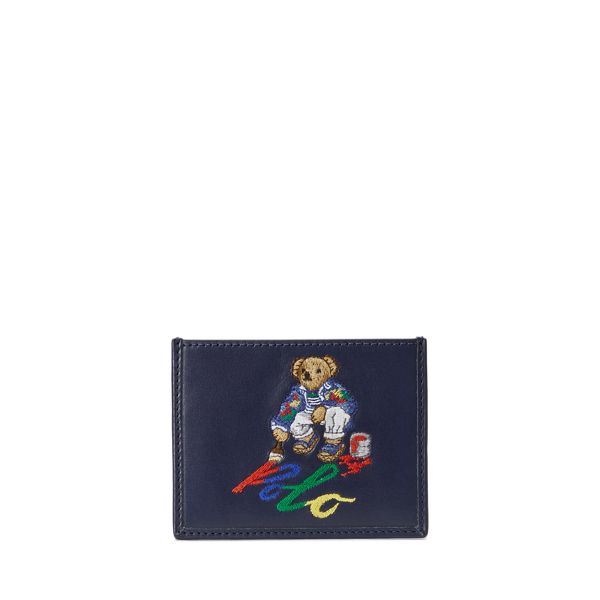 Polo Bear Leather Card Case