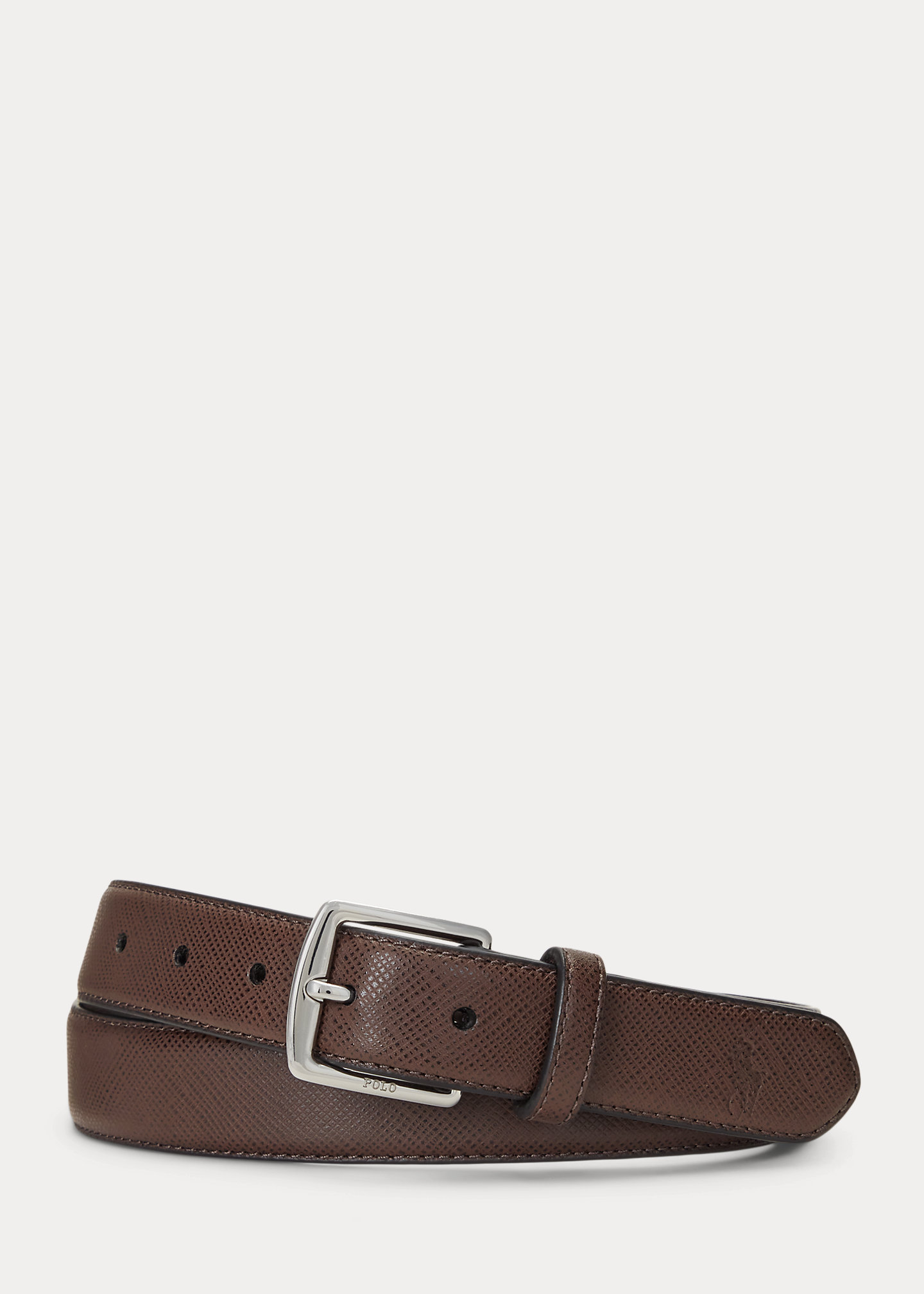 Saffiano Leather Belt