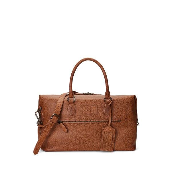 Pebbled Leather Duffel