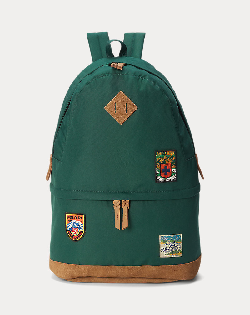 Ranger Suede-Trim Backpack Polo Ralph Lauren 1