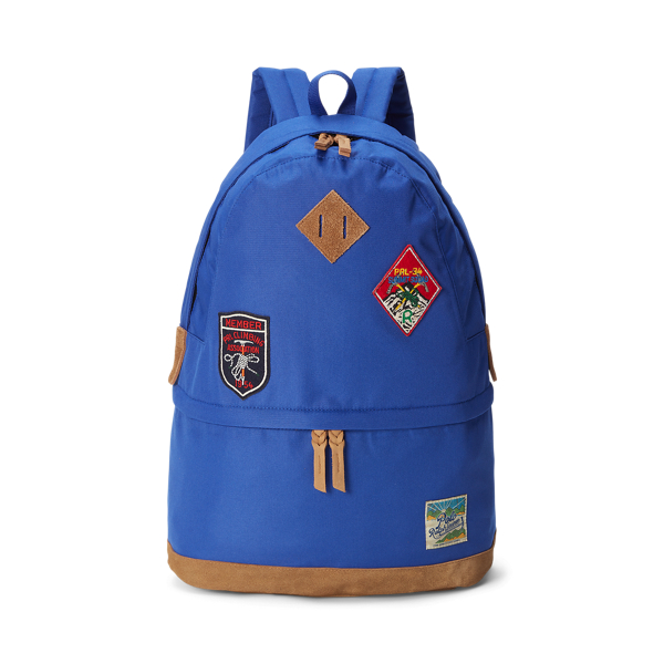 Ranger Suede-Trim Backpack Polo Ralph Lauren 1