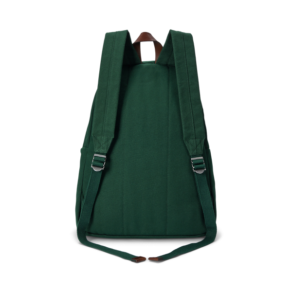 Polo Bear Canvas Backpack