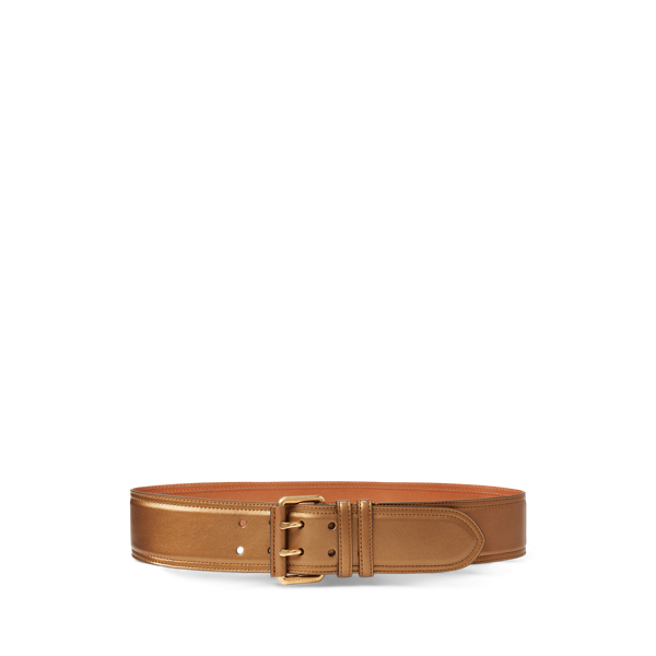 Ceinture En Cuir De Vachette Monsieur Elysées - Marron - Taille XL (3,5 Cm De Large) - Neuf Avec étiquettes