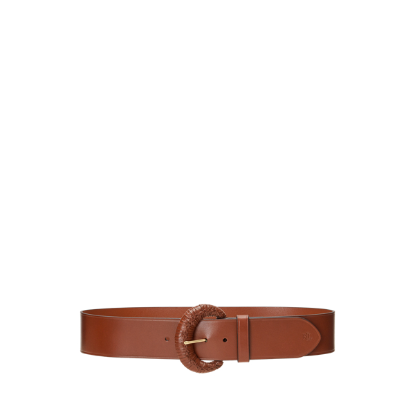 Women's Plus Dress Oval Buckle Belt