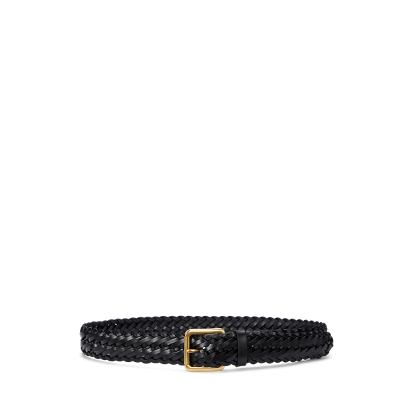 Braided Vachetta Leather Belt