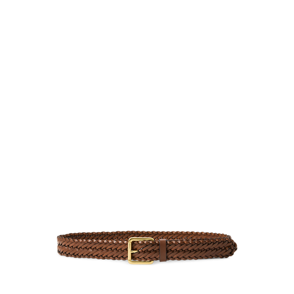 Braided Vachetta Leather Belt