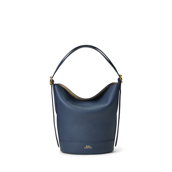 Leather Small Bellport Bucket Bag