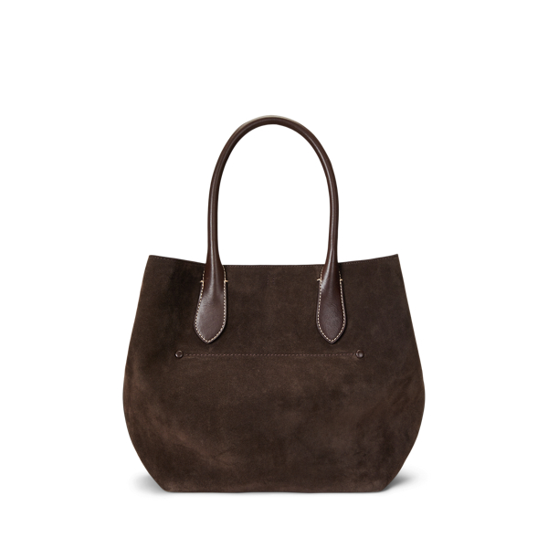 Wendbare Wildleder-Tragetasche Bellport für Damen | Ralph Lauren® DE 