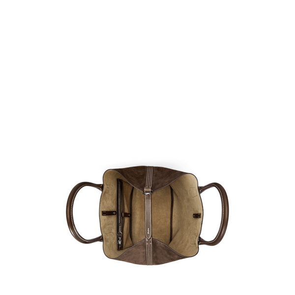Wendbare Wildleder-Tragetasche Bellport für Damen | Ralph Lauren® DE