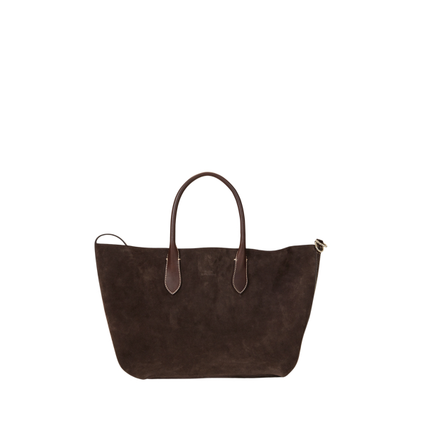 Cabas moyen Bellport en daim pour femme Ralph Lauren FR