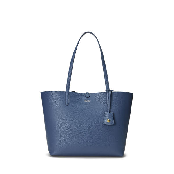 Faux-Leather Reversible Tote