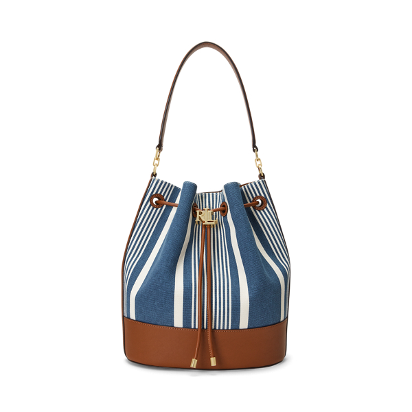 Striped Large Andie Drawstring Bag Lauren 1