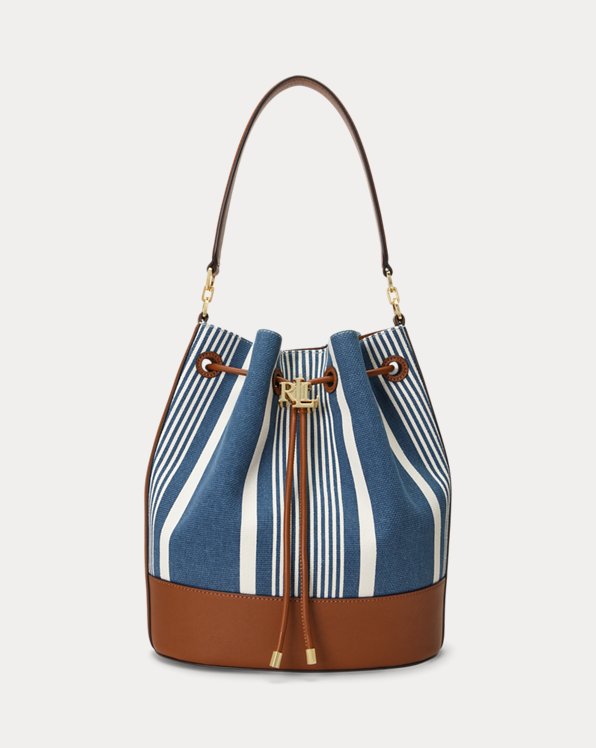 Striped Large Andie Drawstring Bag