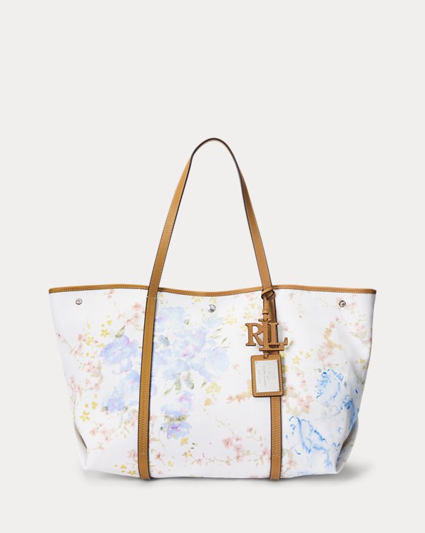 Floral Canvas Large Emerie Tote
