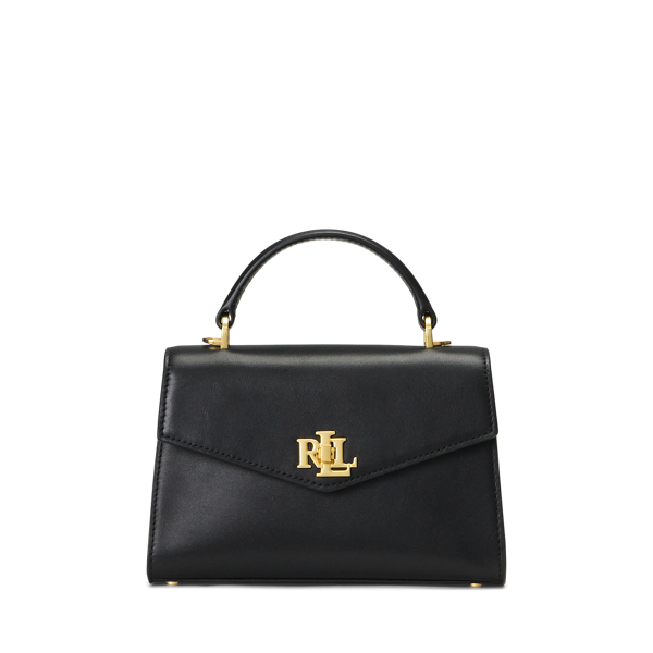 Bolso satchel Farrah pequeño de piel para mujer | Ralph Lauren® ES